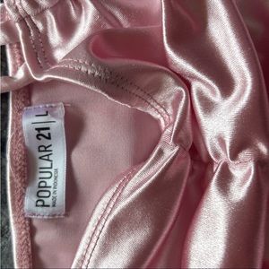 Popular 21- pink crop top